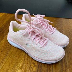 Pink sneakers